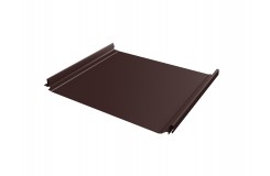 Кликфальц Pro 0,5 GreenСoat Pural с пленкой на замках RR 887 шоколадно-коричневый (RAL 8017 шоколад)