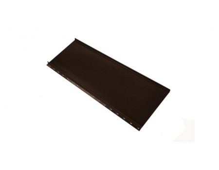 Кликфальц mini 0,5 Quarzit lite с пленкой на замках RR 32 темно-коричневый