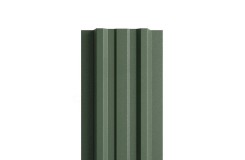 Штакетник металлический П-образный-Т-0.45, 16,5х99, Края НЕзавальцованные, Viking RAL6007