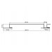 Цена на Линеарная панель-открытый гладкий-24хС/20, RAL 9006 Серый металлик