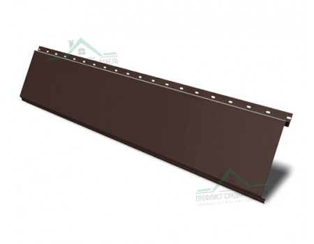 Цена на Линеарная панель-торцами гладкий-24хС/20, RAL 8017 Коричневый шоколад