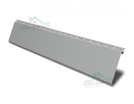 Цена на Линеарная панель-торцами гладкий-24хС/20, RAL 9006 Серый металлик