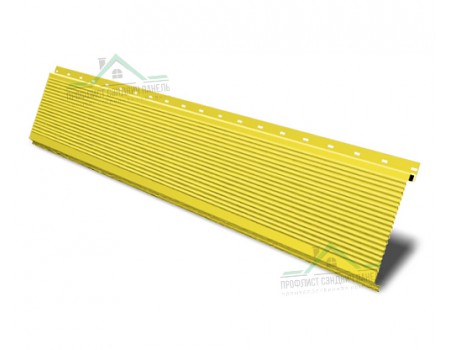 Цена на Линеарная панель-открытый волна-24хС/20 профилированная RAL 1018 Желтый