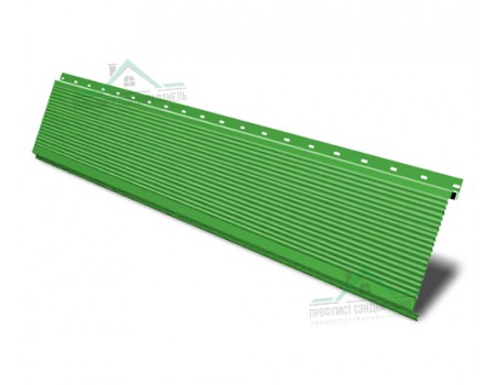 Цена на Линеарная панель-открытый волна-24хС/20 профилированная RAL 6018 Ярко-зеленый