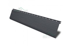 Линеарная панель-открытая волна-24хС/20 профилированная RAL 7024 Серый графит