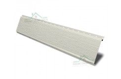 Линеарная панель-открытая волна-24хС/20 профилированная RAL 9003 Белый