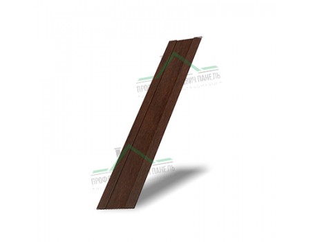 Крепежная планка жалюзи Milan,Tokyo 0,45 Print Elite Choco Wood