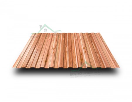 Профлист СС10-1150-0.5 Кедр ECOSTEEL_T