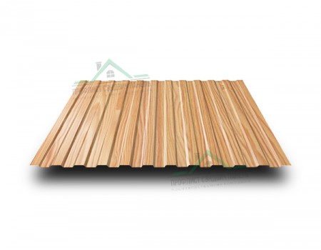 Профлист СС10-1150-0.45 Лиственница ECOSTEEL