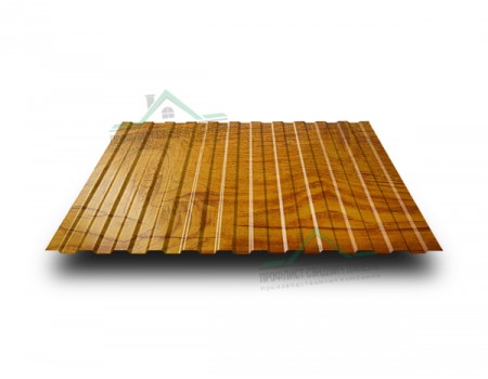 Профлист СС10-1150-0.5 ЗолотойДуб ECOSTEEL_ТД